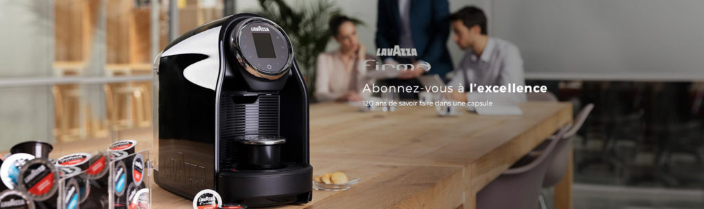 Distritec propose ses machine à café capsule Lavazza Blue